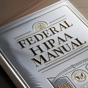 Federal HIPAA Manual for Therapists | Editable Compliance Guide