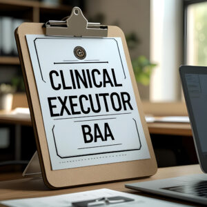 Clinical Executor BAA | HIPAA-Compliant Agreement for Professional Will Activation
