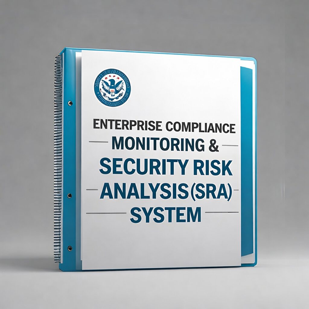 Enterprise Compliance Monitoring & Security Risk Analysis System image representing digital product