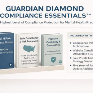 Image listing the products included in the Guardian Diamond Compliance Essentials bundle