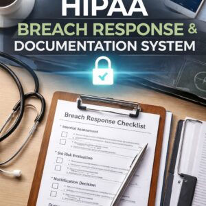HIPAA Breach Response Documentation System image to represent digital product